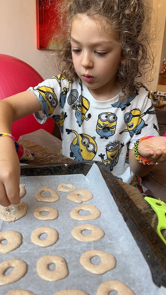 בייגלה שטוחים ביתיים עשירים בחלבון 